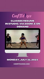 3.8K views · 93 reactions | Routine based twerk classes are broken down step by step! That’s what makes it an awesome and fun cardio workout! The countdown is realllll  we start back on Monday, July 31! Are you ready? Comment what you’re most looking forward to below ⬇️ #confitdance #comfitdancestudio #twerkcardio #twerk #twerkfitness #beginnertwerk #twerkoutworkout | Confitdance LLC. | Facebook