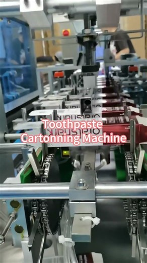 Toothpaste Cartonning Machine