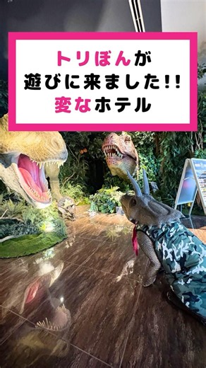 変なホテル舞浜 東京ベイ「恐竜ワンダールーム」