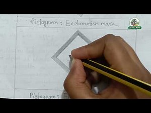 The COSHH symbols and their drawing | Hazard Symbols drawing | Hazard Symbol Practical Class