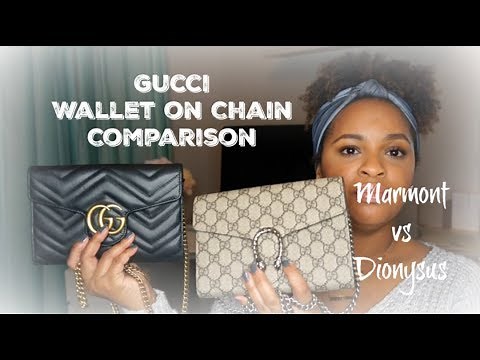 Gucci Wallet on Chain Comparison