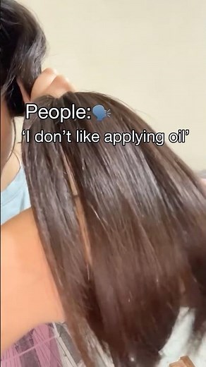 *Read description*Your Split Ends Are Begging For Oil😭How to stop split ends #viral #hair #haircare