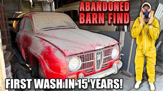 Reviving an abandoned SAAB 96 after fifteen years untouched