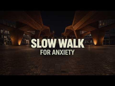 Slow Night Walk at Metropol Parasol – Calm Urban Space for Anxiety & Mental Grounding