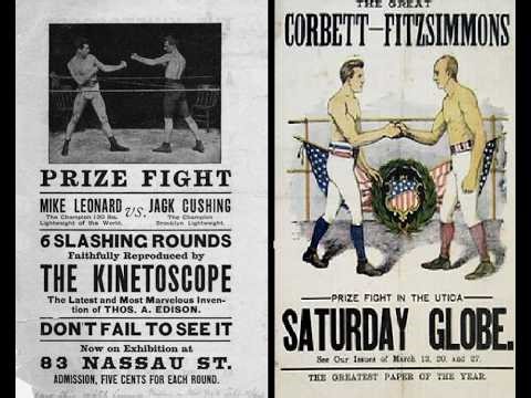 1894 & 1897 Professional Boxing Matches On Film