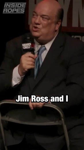 Paul Heyman opens up on why Jim Ross is the GREATEST talker in pro wrestling history! #paulheyman #jimross #wwe | Inside The Ropes