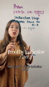 Proof by Induction Part 2 | The Inductive Step