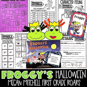 Froggy's Halloween Read Aloud Book Activities & Reading Comprehension