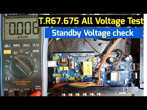 T.R67.675 All Voltage Test | t.r67.675 resolution code | t.r67.675 standby voltage
