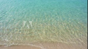 Blue sea water background. Royalty high quality free stock footage of blue sea water with wave