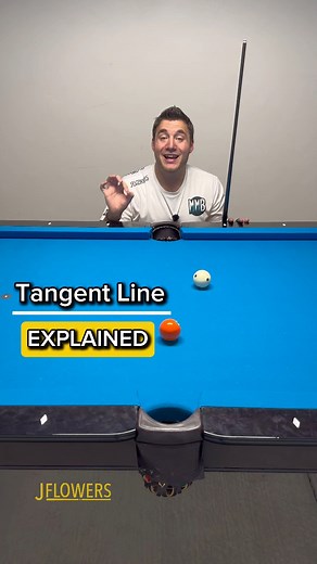 602K views · 9K reactions | Tangent Line Explained in Under 2 Minutes #magicmikebilliards #jflowerscues | Michael French | Facebook