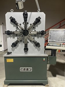 [Hot Item] Dongzheng Hsm-CNC25 Stable Flat Wire CNC Spring Coiler for Double Torsion Spring Product