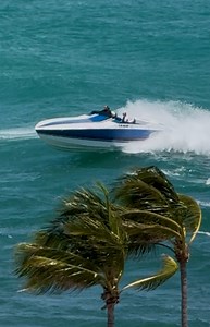 As I was filming this Cigarette Racing boat from the Haulover Inlet jetty my friend captured it from above. Filmed exclusively for us by my good friend Scott | Joseph Levy