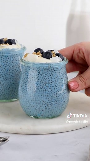 Delicious Blue Chia Pudding Recipe