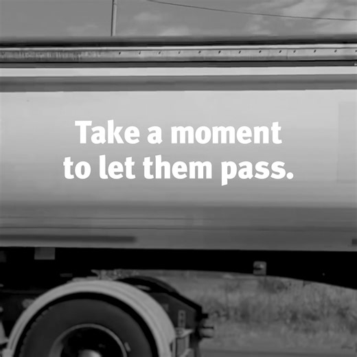 We’re not stretching the truth. Road trains can be up to 50 metres long. So always take extra care when sharing the road with them. Give them the space they need to keep you safe. | StreetSmarts