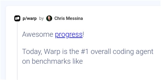 One month since Product Hunt launch: Warp sees 2 million agents daily and 15x revenue growth : Warp Discussion Forums | Product Hunt