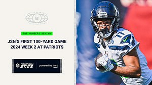 Next Gen Stats - The Numbers Behind JSN's First 100-Yard Game In Week 2