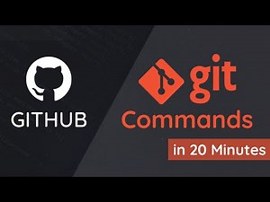 Learn Git Commands & Github in 20 Minutes | GIT Tutorial for Beginners
