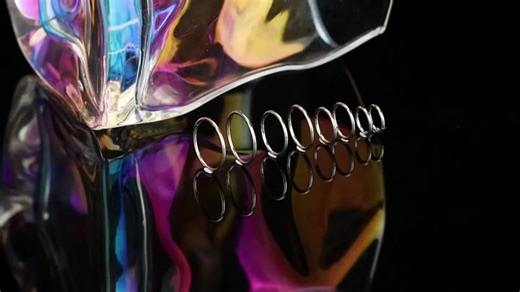 LOYALLOOK 8counts G23 Titanium Hinged Clicker Segment Nose Rings Hoop Septum Nose Lip Ring Hoop for Women Men Helix Cartilage Daith Tragus Sleeper Earrings Body Piercing Improved 16G Jewelry