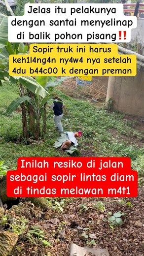 Astagfirloh, the driver was slandered even though he was robbed