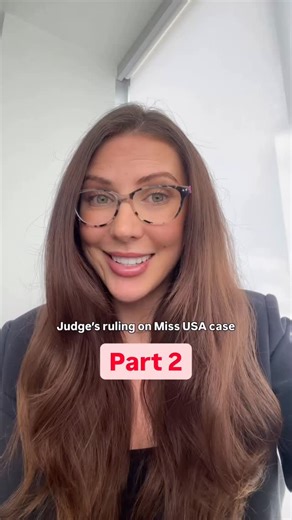 Attorney Heather Lee on Instagram: "Injunctions are court orders that stop someone from doing something (or require them to do something). But here’s the catch… injunctions are only granted when money can’t fix the harm. In our case, we argued that Miss USA is a once-in-a-lifetime opportunity, something you simply can’t put a price tag on. We weren’t seeking monetary damages, because no dollar amount could replace that experience. However, the judge decided that monetary damages would be the app