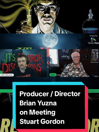 #interview Producer / Director Brian Yuzna (Re-Animator, From Beyond, Society, The Dentist) on Meeting Stuart Gordon Full length interview on the YT channel! Brian Yuzna (born August 30, 1949) is an American film producer, director, and writer best known for his work in cult horror and science-fiction films of the 1980s and 1990s. Born in the Philippines and raised in the United States, Yuzna became a major figure in independent horror after producing the influential splatter classic Re-Animator