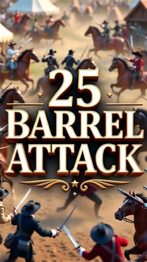 Real Story Behind King Louis 25 Barrel Meme ⚔️#25BarrelAttack #KingLouis #Viral #FYP #HistoricalMeme