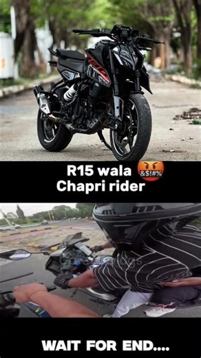 Duke 390 R15 Race 😈☠️ #duke390 #duke890r #duke250 #duke #r15