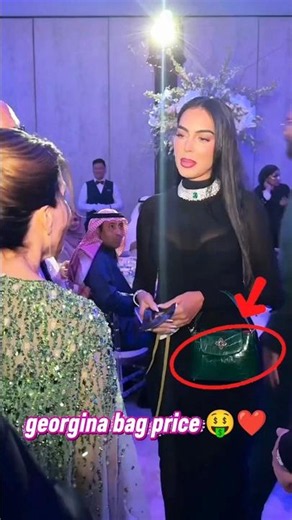 Georgina’s luxury bag collection just got richer 💚✨👜 #LuxuryFashion GeorginaRodriguez