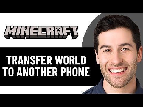 HOW TO TRANSFER MINECRAFT WORLD TO ANOTHER PHONE 2026! (FULL GUIDE)