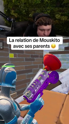 La relation de Mouskito avec ses parents dans Fortnite