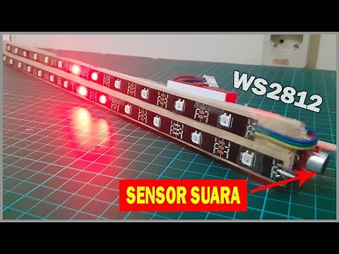 Led Vu Meter WS2812B dengan Arduino & Sensor Suara