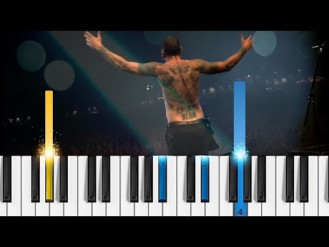 Linkin Park - One More Light - Easy Piano Tutorial