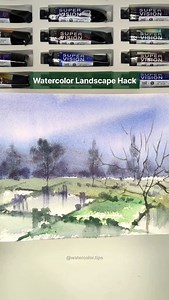 Creating a beautiful watercolor landscape is easier than you think! Watch as the sky, mountains, and reflections come to life with simple techniques. Have you tried the wet-on-wet method before? Let me know in the comments! And don’t forget—I'm hosting a FREE online watercolor workshop this Sunday, March 23rd, on Zoom! Click the link in my bio to register. Seats are limited, so grab yours now! Tag a friend who’d love to join, and let’s paint together! ✨ Thank you @supervisionart for amazing laye