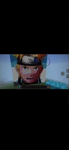Naruto pixel art #minecraft