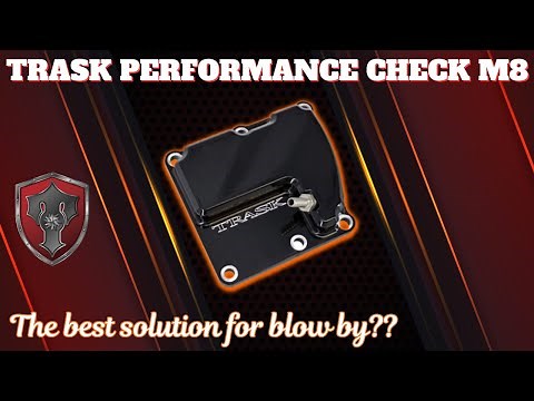 Trask Performance CheckM8 Vented Transmission Top Cover Harley Davidson M8 Engines
