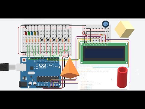 Maquina Vending(Programado en Arduino, simulado en TinkerCad).