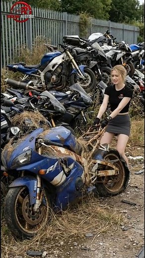 Real Motorcycle Restoration | From Junkyard Scrap to Legendary Yamaha YZF-R1