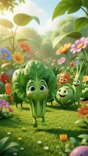 🥦 Learn Green Vegetables | Fun Veggie Dance for Kids 🌱🥒 #children #kids