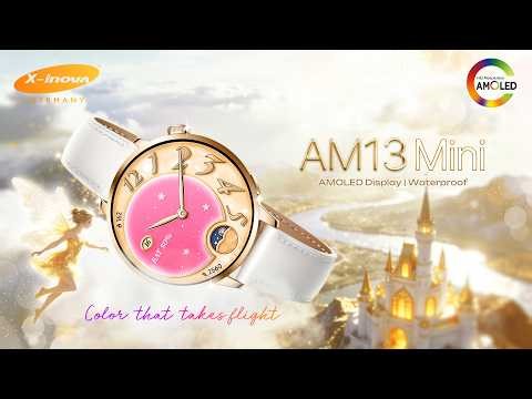 🌟 AM13 Mini | AMOLED Waterproof Smartwatch | X-INOVA