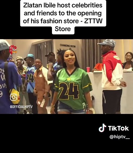 Zlatan Ibile's Fashion Store Grand Opening at ZTTW Store