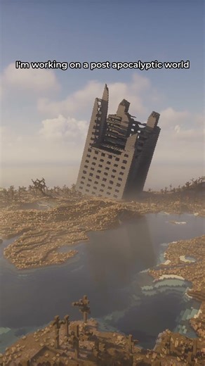I'm working on a post apocalyptic Minecraft world!