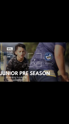 JUNIOR PRE-SEASON TRAINING Tonight (Wednesday) Under 10's to Under 12's - 5:45 pm - 7:00 pm Under 13s/Under 14s Boys (combined ages for preseason) - 6:30 to 8:00pm Under 13s to Under 18s Girls - 6:30 to 8:00pm Under 15's to Under 18's Boys (combined ages for preseason) - 6:00 to 8:30 pm