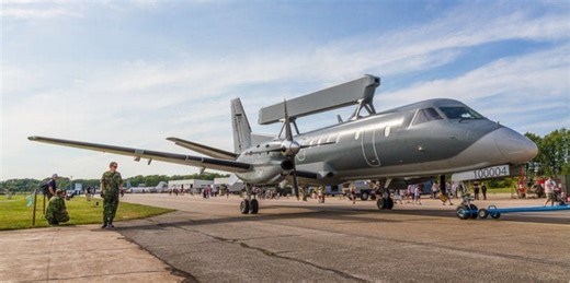 Ukraine’s Air Force gains strategic edge with Swedish ASC 890 AEW&C aircraft