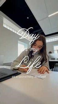 productive uni day in my life 🤸🏻‍♂️ #vlog #dayinmylife #collegelife