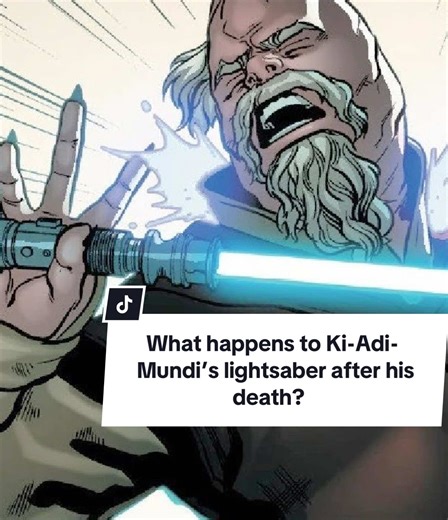 Ki-Adi-Mundi's Lightsaber Journey After His Death