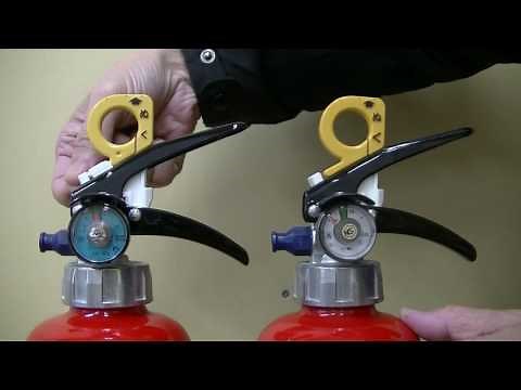 消火器 安全ピンの仕組み