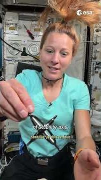 How does the International Space Station keep its orientation? 🌀