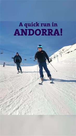 Super smooth #skiing fun in #Andorra this month with my new rig and an #osmopocket! #skiingvideos #skiingcameraman