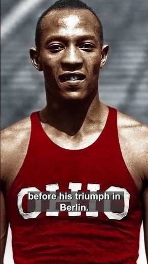 The 1936 Olympics and Jesse Owens's Incredible Wins